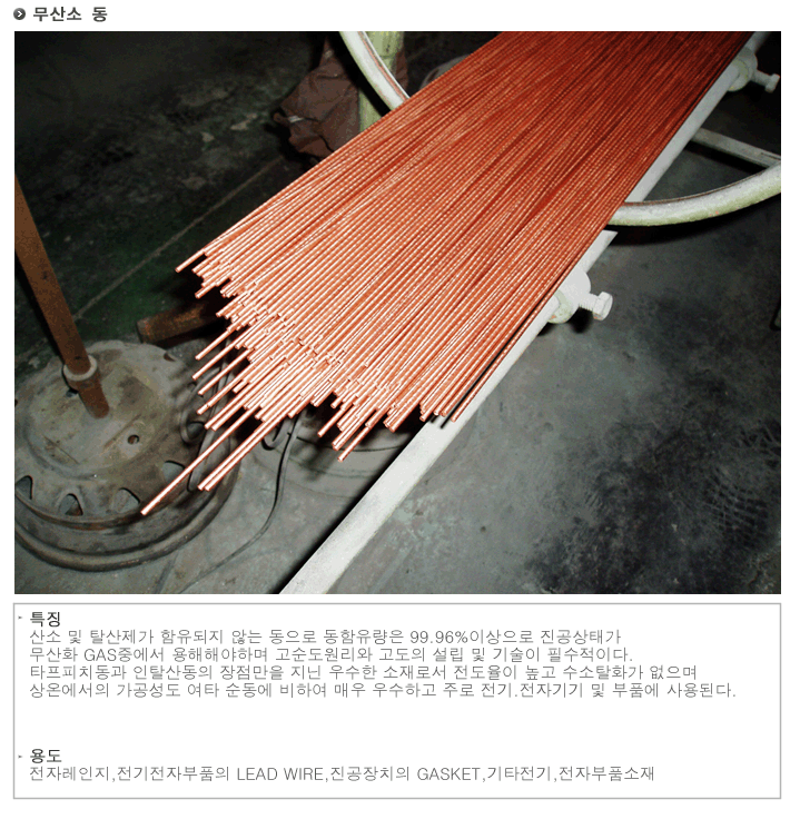 Oxygen Free Copper